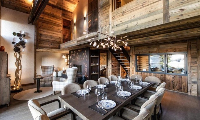 La Rosiere Ski Chalet | Chalet luxe 5* pour 14 pers. à La Rosière avec hammam - FR-1-398-622