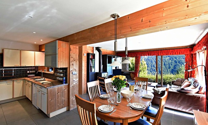Les Gets House | Chalet Mountain Lodge Breathtaking view