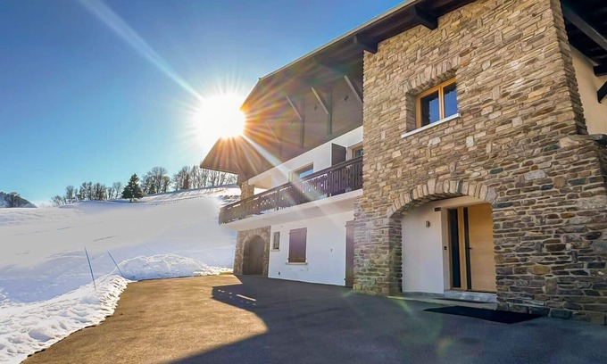 Megeve Ski Chalet | Chalet Orchidée Megève sur les pistes