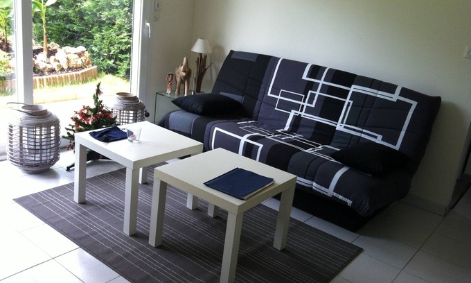 Lege-Cap-Ferret Ski Chalet | Chalet Studio 40m2, in wooded garden, Ocean, Pool 5mn, 400m from shops