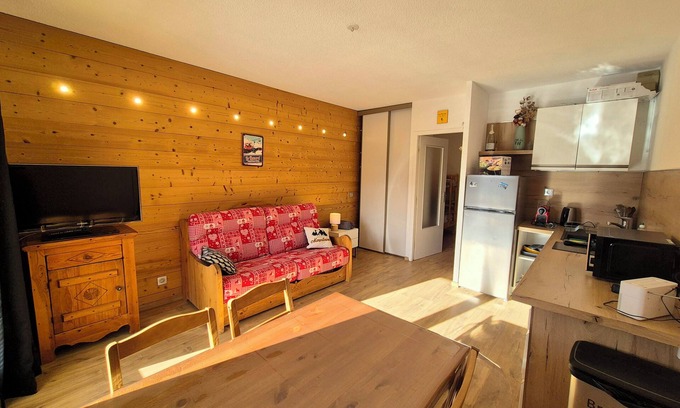 Les Deserts Apartment | Chaleureux studio au pied des pistes - Le refuge *