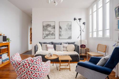Richebourg - Saint-Clement House | Chambre chez l'habitant - Arty & Élégante - SDB privée