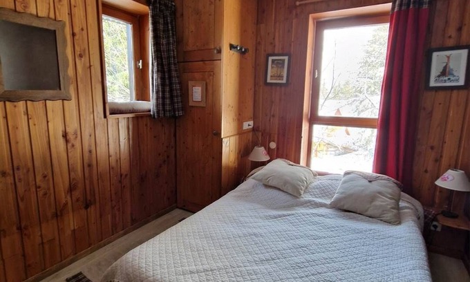Arc-1600 Ski Chalet | Chambre d'hôte - Chambre MARRON - 2 people - 140 cm bed