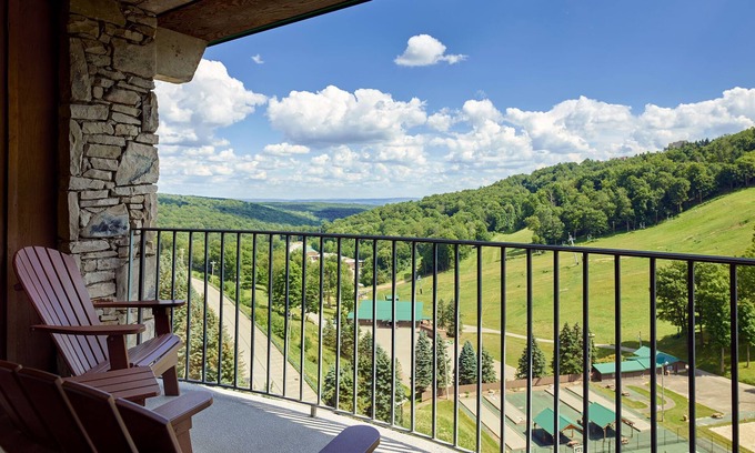 Seven Springs Apartment | Champion Hotel | Queen Tower Room + In-Room Perks