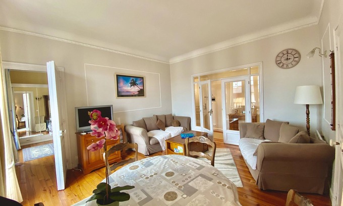 Hendaye Apartment | Character T3 apartment on the seafront