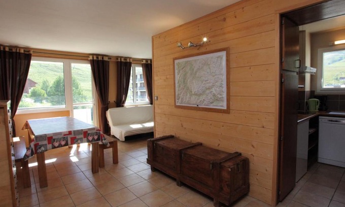 La Toussuire Apartment | Charmant appart rénové 6 pers, proche pistes, centre station - FR-1-416-93