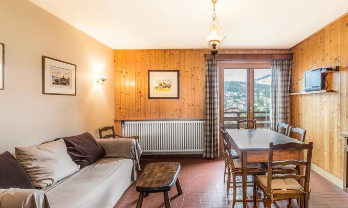 Megeve Apartment | Charmant appart T3 pour 4 pers, proche pistes, centre et sports - Balcon Sud/Est, animaux OK - FR-1-453-80