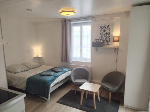 Quartier Branville Apartment | Charmant studio quartier Vaucelles à Caen