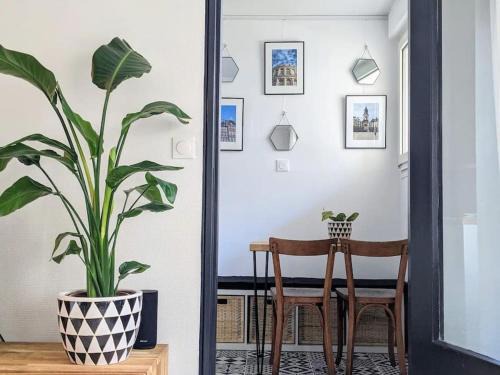 Colombier - Champ de Mars Apartment | Charmant T2 avec Jardin Proche gare