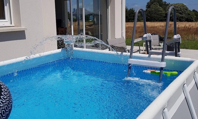 Locmiquelic House | Charmante maison récente Piscine Proche plages