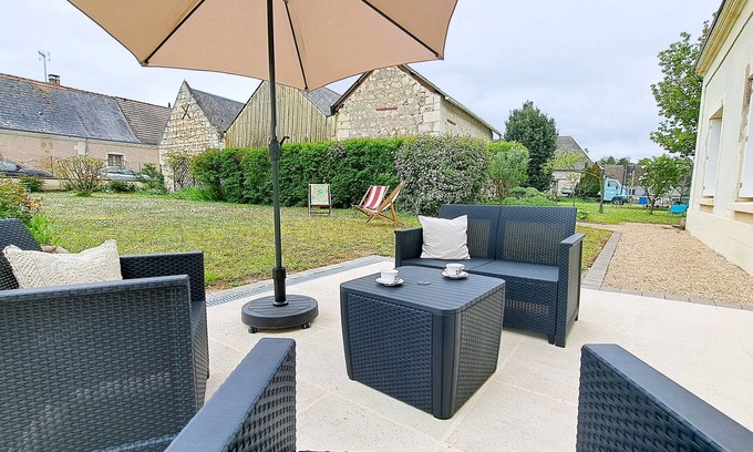 Saint-Patrice House | Charme en Touraine 7p #châteaux #nature #vignobles