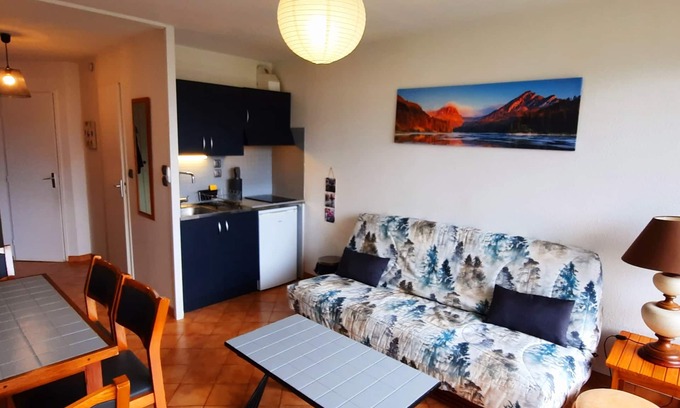 Gerardmer Apartment | Charming 2-bedroom apartment with balcony, rated 2 stars, located in the hills above Gérardmer.