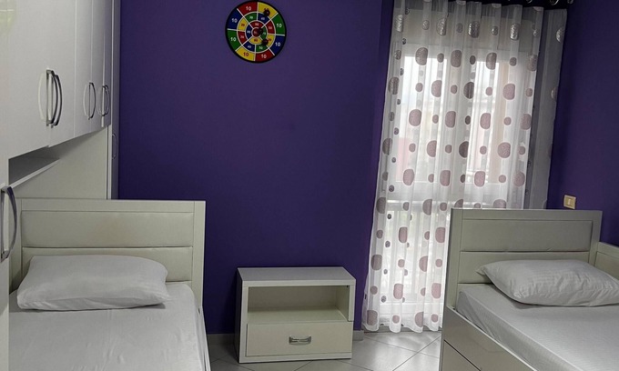 Shkoder Apartment | Charming 2-bedroom apartment with WiFi, AC in fabulous Shkodër