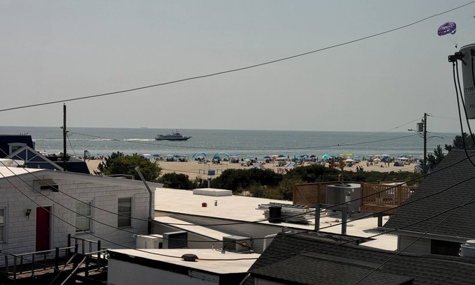 Cape May Condo | Charming 2-bedroom condo in beautiful Cape May w/pool and partial beach view