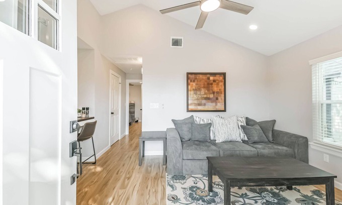 Cypress Cottage | Charming 2-bedroom cottage in Cypress with WiFi, AC, & privately gated driveway