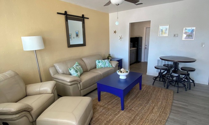 Cocoa Beach Apartment | Charming 2-bedroom apartment with AC, WiFi in heart of downtown Cocoa Beach