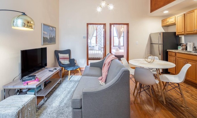 Center City Apartment | Charming 2-bedroom apartment Near Center City with Parking.