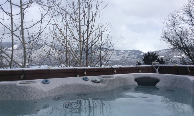 Brush Creek Village House | Charming 3 Bedroom family house with hot tub on 2 acres panoramic views