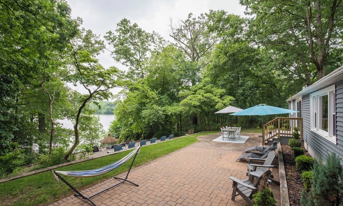 Bridgeton House | Charming 3-bedroom lake house with a seasonal private pool and seasonal hot tub!