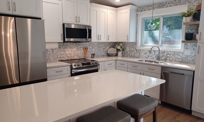 Meridian House | Charming 3BR, 2 BA home with office and a great outdoor space!