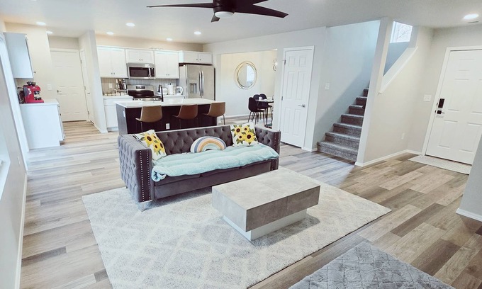 Southwest Ada County Alliance House | Charming 3BR Home in Marvelous Boise – Creekside Yard, Patio & Outdoor Space