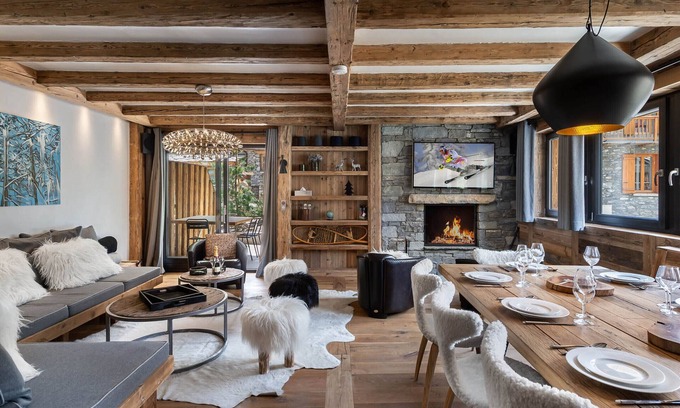 Val-d'Isere Apartment | Charming 4-Bedroom Apartment with Hammam and Nordic Spa in Val d'Isère