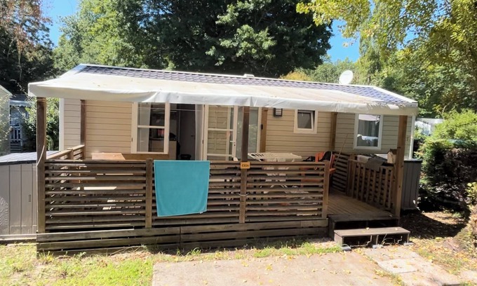 Aureilhan House | Charming air-conditioned mobile home on Lake Mimizan/Aureilhan