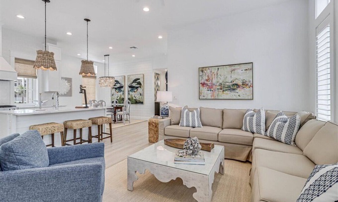 Port Aransas Cottage | Charming Beach Cottage with Petite Park VIew and 20+ Resort Like Amenities