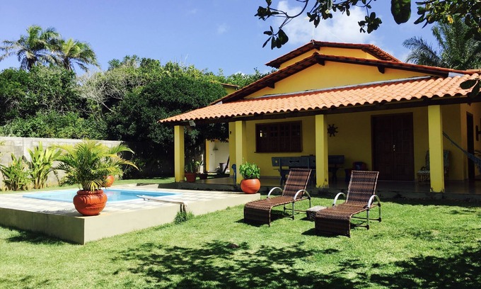 Aritagua House | Charming beach house with private pool, land of 8500m2 of Mata Atlantica