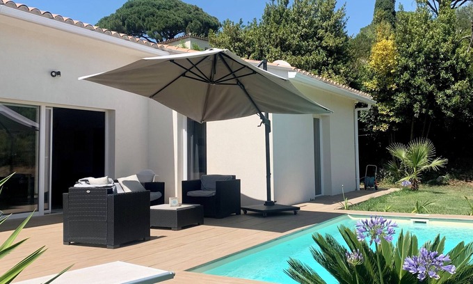 Saint-Jacques House | Charming, cosy family villa in quiet location with private pool, near Cannes.