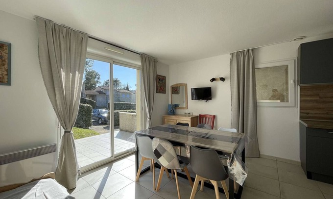 Salavas House | Charming Duplex House in Salavas: Terrace, Pools, WIFI, Pet-Friendly, Sleeps Up to 6