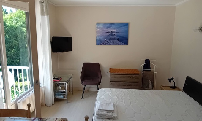 Aix-les-Bains Apartment | charming F1 apartment in a comfortable residence ideal for spa and vacations.