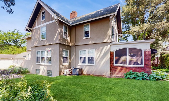 Saugatuck House | Charming historical home with gated entrance & gas grill - walk around downtown