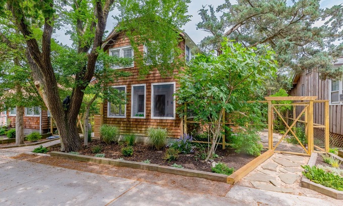 Ocean Beach House | Charming home steps from beach with deck, outdoor shower, grill, & bikes