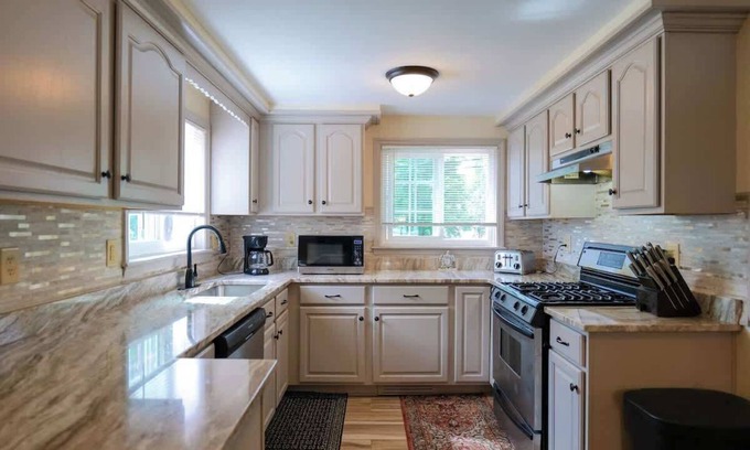 Queensbury House | Charming Home with pool oasis!