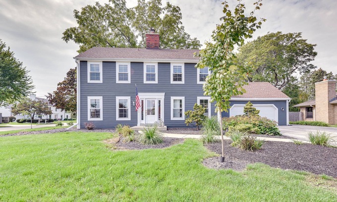 Racine House | Charming Racine Home - Walk to Lake Michigan!