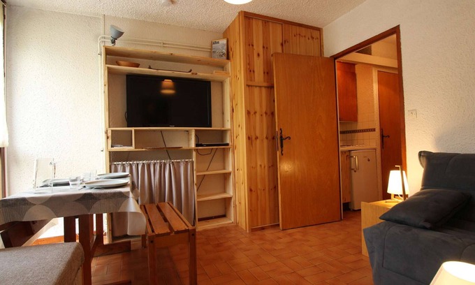Saint-Chaffrey Apartment | Charming Studio in Serre-Chevalier: Sleeps 2, Cozy Amenities, Great Location