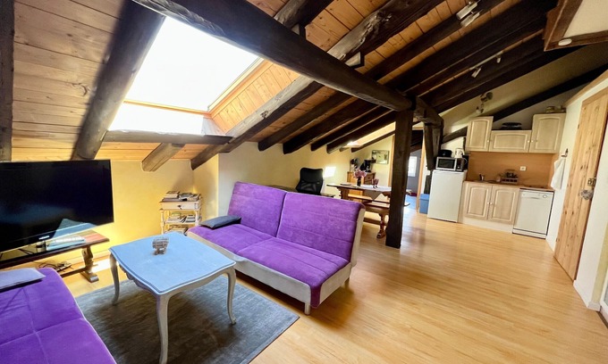 Le Menil Apartment | Charming studio in farmhouse with terrace and parking - Vosges mountains
