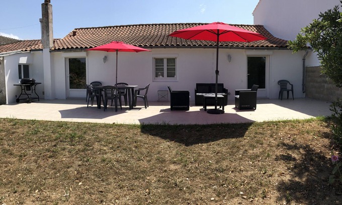 Les Boucholeurs House | Chatellaillon Les Boucholeurs Maison Terrasse et Jardin à 50 m de la mer