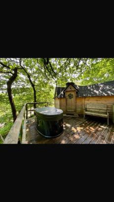 Llanelltyd Apartment | Chestnut Tree House with Hot tub & Sauna