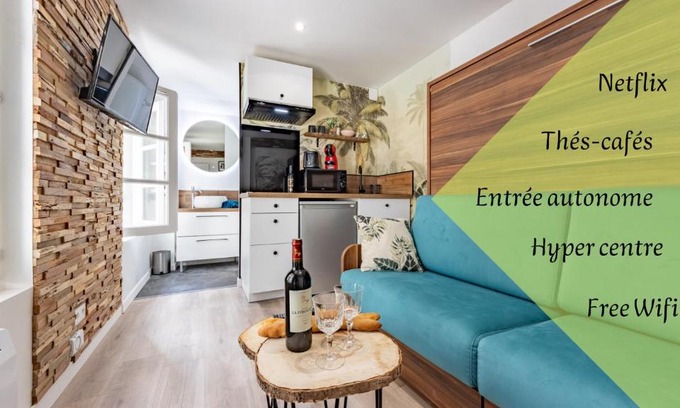 Montauban Apartment | Chez Ingres - Le Nid - Joyau caché en centre ville