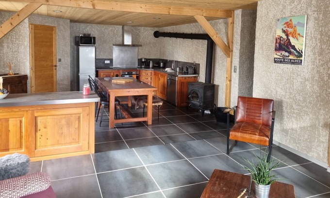 La Grave House | Chez Papy - Grand Appart Entirely renovated Ventelon La Grave / La Meije