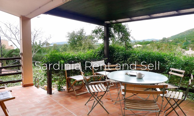 Teulada House | Chia, Topazio villa, sleeps 8, 150 meters from the sea, patio, 2 kitchens, 2 bathrooms