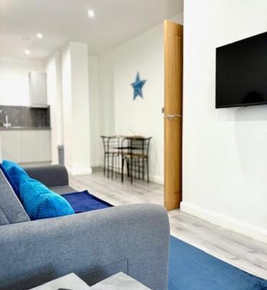 Leicester City Centre Apartment | Chic 1-Bed Apartment, Leicester City Centre