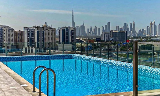 Jadaf Apartment | Chic 1BR Iris Amber Al Jaddaf