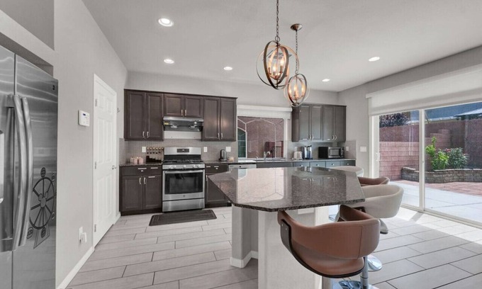 Enterprise House | Chic 4BR Getaway w/Pool Table, Workspace & Parking