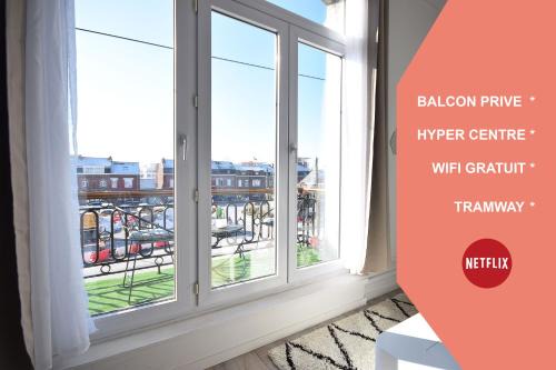 Valenciennes Apartment | CHIC APPART DESIGN - HYPER CENTRE - TRAMWAY - FREE WIFI - leRelaisdOdile12