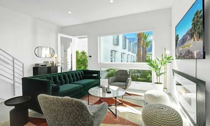 Little Tuscany House | Chic Chic Boom- 2 Bedroom Condo, plus office with Full Murphy Bed