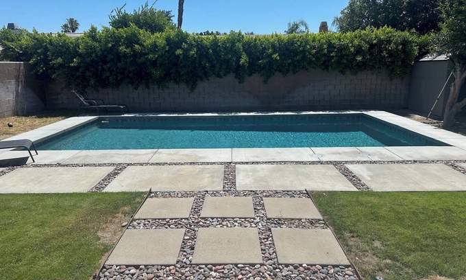 Cathedral City Apartment | Chic Guest house Casita with new pool, WiFi, AC, Palm Springs - Cathedral City