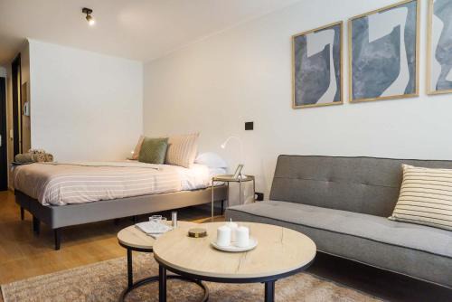 Apoquindo Apartment | Chic Studio Retreat For 3 In Vibrant Las Condes